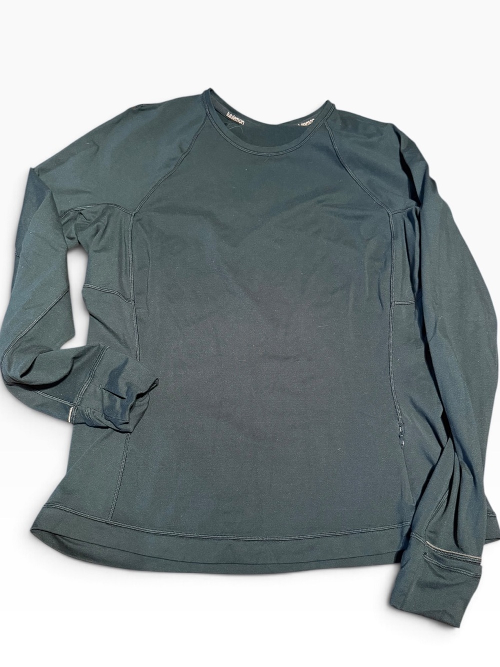 lululemon athletica Men's Long Sleeve Crew - Deep Teal